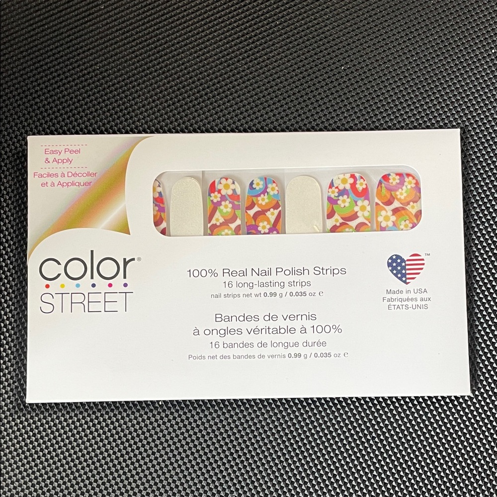 Color Street Floral Nail Polish Strips